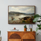 By the Water, 1876 - Floater Framed Canvas Print
