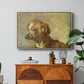 Cliper, the Artist's Dog, 1895 - Floater Framed Canvas Print