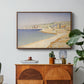 The Jetty at Cassis, Opus 198, 1889 - Floater Framed Canvas Print