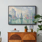 The Green Towers (Les tours vertes, la Rochelle), 1913 - Floater Framed Canvas Print