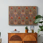 Snakeshead - Red/Cumin, c. 1876 - Floater Framed Canvas Print