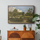The Painter's Garden at Saint-Privé, 1886 - Floater Framed Canvas Print