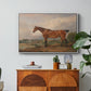A Hunter in a Landscape, c. 1810 - Floater Framed Canvas Print