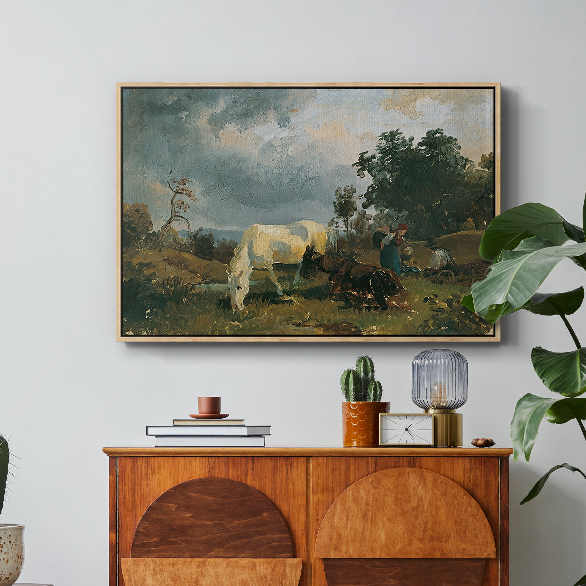 A Mold on the Heath, c. 1830 - Floater Framed Canvas Print