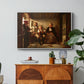 Neighbors (Naboer), 1855 - Floater Framed Canvas Print