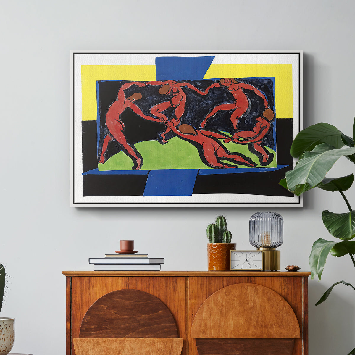 The Dance (La Danse), 1939 - Floater Framed Canvas Print