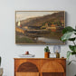 Landingsbrygge Husvik, Drøbak, 1875 - Floater Framed Canvas Print