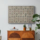Long Cushion Cover (Printed Textile), c. 1600 - Floater Framed Canvas Print