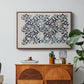 Watercolour for Printed Fabric Design: Wey, c. 1882-1883 - Floater Framed Canvas Print