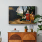 The Three Philosophers, c. 1508-1509 - Floater Framed Canvas Print