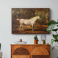 Grey Arabian Stallion, Property of Sir Watkin Williams-Wynn, c. 1817 - Floater Framed Canvas Print