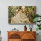 Sewing the Sail, 1896 - Floater Framed Canvas Print