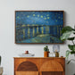 Starry Night Over the Rhône, 1888 - Floater Framed Canvas Print
