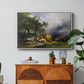 The Harvest Wagon (Der Heuwagen), c. 1850 - Floater Framed Canvas Print