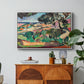Landscape at Collioure, 1907 - Floater Framed Canvas Print