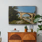 The Railroad Bridge at Briare, 1888 - Floater Framed Canvas Print