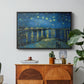 Starry Night Over the Rhône, 1888 - Floater Framed Canvas Print