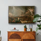 The Course of Empire: Destruction, 1836 - Floater Framed Canvas Print