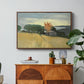Fields of Wheat in Cagnes, 1918 - Floater Framed Canvas Print