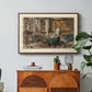 Cabinet de Flaubert à Croisset, 1874 - Floater Framed Canvas Print