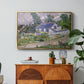 Houses in Auvers, 1890 - Floater Framed Canvas Print
