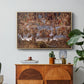 The Last Judgment (Charon's Boat and the Damned), 1536-1541 - Floater Framed Canvas Print
