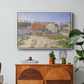 Gasometers at Clichy, 1886 - Floater Framed Canvas Print