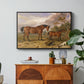Portrait of Reformer, Blucher, Tory and Crib, Property of Rowland Alston, Esq., M.P., 1835 - Floater Framed Canvas Print