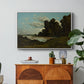 The River Loire at Nevers, 1901 - Floater Framed Canvas Print