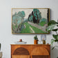 Landscape with Cypresses and Olive Trees near Nice, c. 1918 - Floater Framed Canvas Print