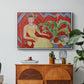 Michaella, 1943 - Floater Framed Canvas Print