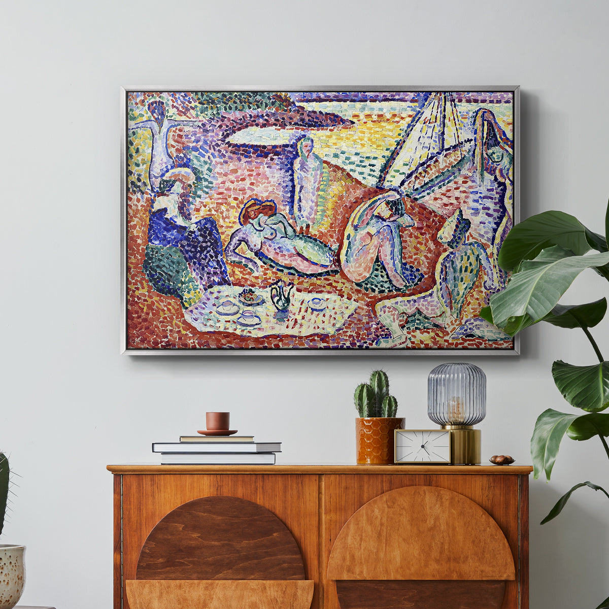 Luxe, Calme et Volupté, 1904 - Floater Framed Canvas Print