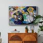 All Saints Day I, 1911 - Floater Framed Canvas Print