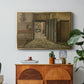 The Conversation, 1884 - Floater Framed Canvas Print