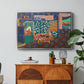 Interior with Aubergines, 1911 - Floater Framed Canvas Print