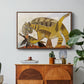 Cat Eating a Bird, 1939 - Floater Framed Canvas Print