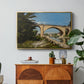 The Railroad Bridge at Briare, 1888 - Floater Framed Canvas Print