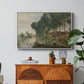 Landscape at Arleux-du-Nord, c. 1871-1874 - Floater Framed Canvas Print
