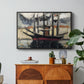 Two Boats Side by Side, Port of Marseilles, c. 1916 - Floater Framed Canvas Print