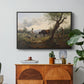 Shepherd with Billy Goat, c. 1830 - Floater Framed Canvas Print