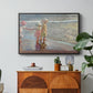 The Three Sisters on the Beach, 1908 - Floater Framed Canvas Print