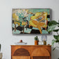Seated Woman with Flower, 1942 - Floater Framed Canvas Print