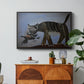 Cat Catching a Bird, 1939 - Floater Framed Canvas Print