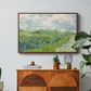 Green Wheat Field, Auvers, 1890 - Floater Framed Canvas Print