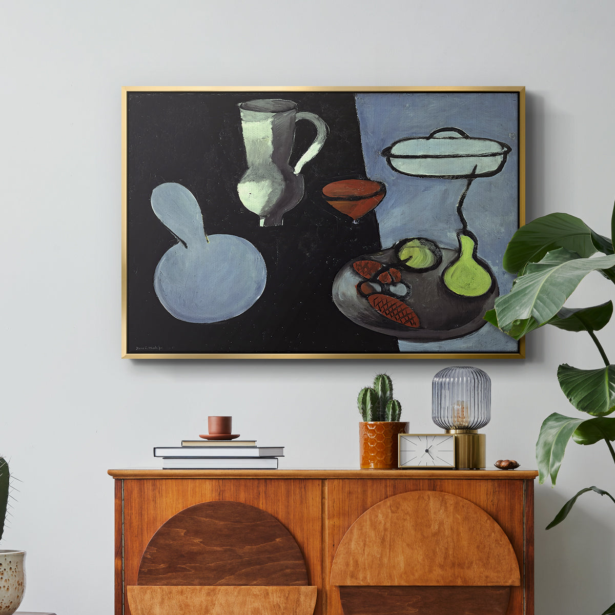 The Gourds (Les coloquintes), 1916 - Floater Framed Canvas Print