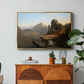 Scene from “The Last of the Mohicans”, 1827 - Floater Framed Canvas Print