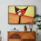 Picasso's Cat–El Gato - Floater Framed Canvas Print