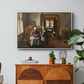 Grandmother's Feast, 1873 - Floater Framed Canvas Print