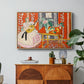 The Lute (Le luth), 1943 - Floater Framed Canvas Print