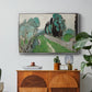 Landscape with Cypresses and Olive Trees near Nice, c. 1918 - Floater Framed Canvas Print